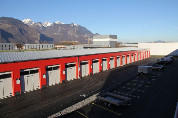 Batiment B vue depuis A